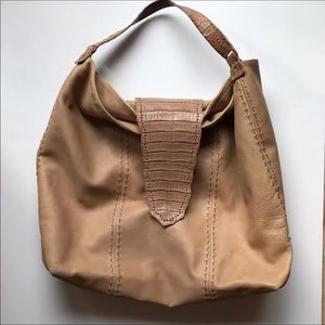 Carlos Falchi Fattoa Mano Leather Bag